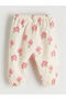 Lcw Baby Ecru Floral Baby Girl Muslin Blouse and Pants - 5