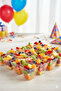 240 ml Square Transparent Mica Presentation Bowl Set of 24 - Party and Organization Presentation Bowl - 3