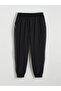 Black Loose Fit Striped Men's Jogger Sweatpants (S6) - 5
