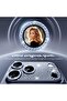 iPhone 17 Pro Max Premium Ar+ Af+ Framed Diamond Full Protection Full Stone Coating Camera Lens Protector - 3