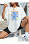 Popular Images Mix Printed Short Sleeve Crew Neck Women's Combed Cotton Tshirt - 2