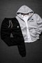 Team Cardigan Track Suit Cotton Bmw Motosport Printed Women's / Men's