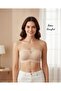 Intive Laser Cut Seamless Premium Quality Strapless Bra with Transparent Front Detail and Clasp - 2