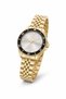Gold Color Steel Strap & Case Women's Wristwatch with Bracelet Gift Sdlc019 - 3