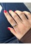 Special Series - Silver Colored Horizontal Marquise Ring - 4