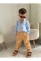Boy's Muslin Set Comfortable Shirt and Pants Set Trendy Design Seasonal Combination-Jlb-095