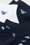 Cotton Logo 3 Pack Socks Men's Socks Em000550 Af20653 Mb434 - 2