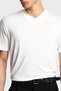 Silk Blend Regular Fit V-Neck Jersey T-Shirt Men's t Shirt Em003465 Af13721 U0003 - 4
