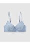 Aerie Real Power Plunge Push Up Eyelash Lace Bra - 3