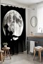 Bathroom Curtain, Silent Waiting Patterned Shower Curtain, Bathtub Curtain 175X200Cm - 2