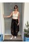 Black Color Ethnic Cap Embroidered Pants