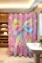 Bathroom Curtain, Magic Bow Pattern Shower Curtain, Bathtub Curtain 175X200Cm - 3