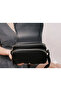 Women's Flap Crossbody Bag with Belt Detail - 3