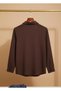 Men's Colorful Special Production Spacious Oversize Wrinkled Fabric Shirt - 2