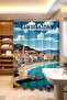 Bathroom Curtain, San Sebastian Beach Patterned Shower Curtain, Bathtub Curtain 175X200Cm - 3