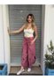 Pink Color Ethnic Cap Embroidered Pants - 2