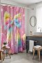 Bathroom Curtain, Magic Bow Pattern Shower Curtain, Bathtub Curtain 175X200Cm - 2