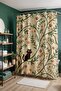 Bathroom Curtain, Ivy Paw Patterned Shower Curtain, Bathtub Curtain 175X200Cm