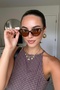 Urban Brown Women's Sunglasses Uv400 - 3