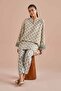 2 Piece - Printed Embroidered Suit - PE 26-214 - 5