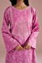 2 Piece - Printed Embroidered Suit - PE 26-219 - 4