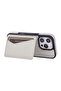 iPhone 17 (6.3 Inch) Compatible Wallet Card Holder Standable Triangular Detailed Lux Leather Case - 3