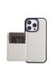 iPhone 14 Pro Max (6.7 Inch) Compatible Wallet Card Holder Stand Triangle Detailed Lux Leather Case - 5