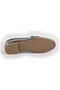 L081.24214 Metallic Genuine Leather Stone Buckle Flexible Thermo Sole Women's Loafer - 3