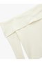 Madonna Collar Long Sleeve Slim Fit Knitwear Sweater - 5
