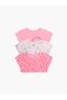 Pack of 3 - Girls Soft Cotton T-Shirt