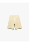 Pocket Detailed Bermuda Waist Lace up Shorts - 2