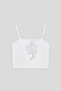 Girl White Undershirt - 6