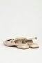 Women's Beige Patent Leather Ballerinas Pc-55791 - 3