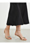 Embellished Transparent Block Heel Sandals