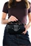 B35113 Black Women's Card Holder Shoulder Bag - 8