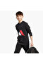 Boys Hooded Sweatshirt With Logo Print - Long Sleeves - 11