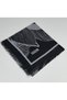 Emprime Cotton Scarf - Black / White-6291-03 - 2