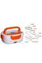 Electric Heating Lunch Box | Thermal Food Warmer for Office & Travel | Leak-Proof Food Container - 2