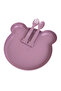 7 Piece Dinner Set Lilac-Purple - 5