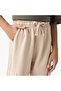 Solid Track Pants with Drawstring Closure and Pockets - 4