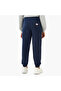 Solid Joggers with Drawstring Closure and Pockets - 3