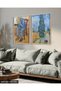 Vincent Van Gogh Works 2 Piece Wooden Framed Painting Act - 4