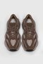 Men's Brown Chunky Sneaker - Casual Shoes with Suede Detail and Thick Sole - 4