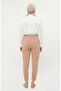 Elastic Waist Trousers 71125-04 Beige - 5