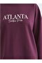 Atlanta Printed Women's Sweatshirt Tunic - 3