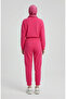 Elastic Waist Trousers 71125-02 Fuchsia - 3