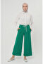 Elastic Waist Trousers 71126-06 Green - 3