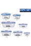 Glass Food Containers, Meal Prep Containers with Leak-Proof Silicone Lids, 7PC, Airtight & - 2