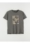Özmarka New Season Crew Neck Printed Women's T-Shirt - 5