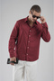 Trend Biz Regular Fit Stretch Cotton Men's Plain Shirt - 2